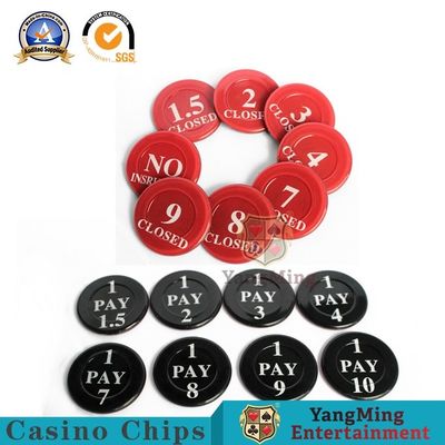 الجودة NiuNiu Table Screen Printing Casino ملحقات لعبة Solitaire Board مصنع