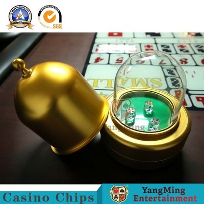 VIP Hall Intelligent Automatic Dice Cup Set With Control Box Size Sic Bo