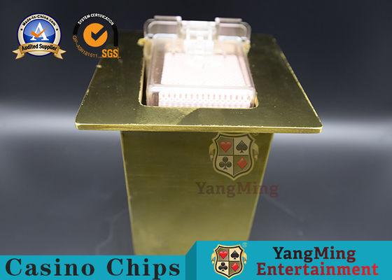 Quality 1kg Playing Card Box Electroplated Titanium Golden Stainless Steel factory