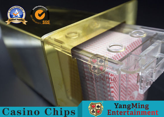 Quality 1kg Playing Card Box Electroplated Titanium Golden Stainless Steel factory