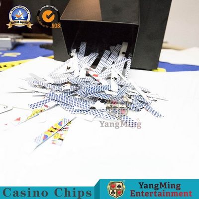 BV Casino Game Accessories Double Mouth Poker Card Smashing Machine