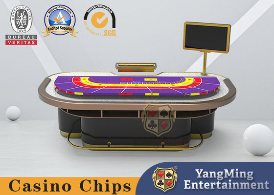 PU Leather Handrail Casino Poker Game Table Flame Retardant Table Cloth