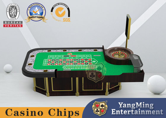 Fireproof Board 32 Inch Poker Roulette Table With Thickened Sponge