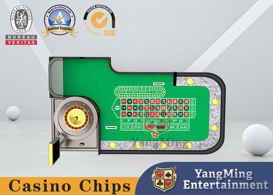 Качество Придайте огнестойкость доске таблица рулетки покера 32 дюймов со сгущенной губкой фабрика