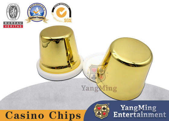 Titanium Gold Copper Color Hand Dice Cup Stainless Steel 90mm Height