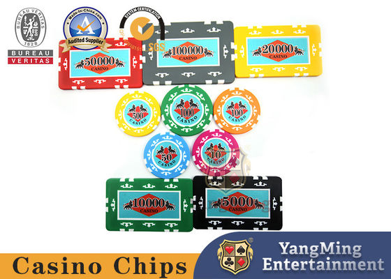 Qualité Anti jeu de puces givré contrefait de tisonnier de casino de flambeur d'autocollant de GV usine