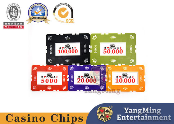 Kwaliteit Het Casino Clay Poker Table Chip Lightweight van Ironcorestickers fabriek