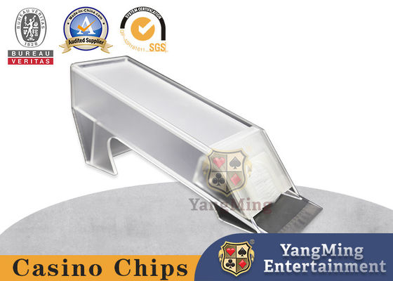 Qualité Tout neuf épais acrylique mat 8 paires distributeur de poker fabricant sur mesure unique distributeur de cartes Shuffler bottes usine