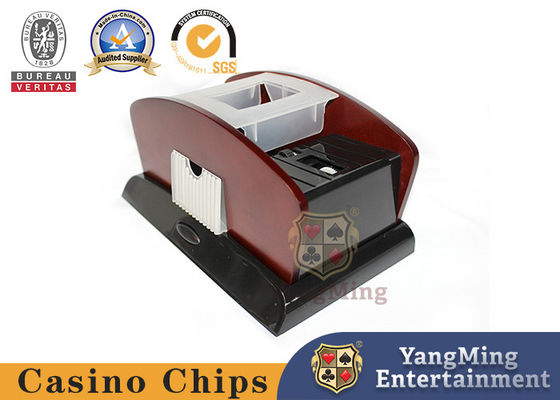 Qualità Nuovo di zecca 2 set di carte da gioco in legno Poker divertimento monouso batterie shuffler fabbrica