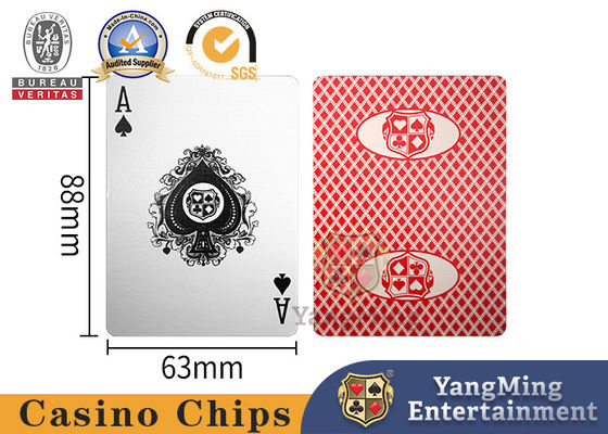 คุณภาพ นำเข้า Black Core Blue Core Card Custom Design Poker Table Game Poker Cards โรงงาน