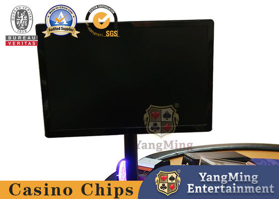 Quality HDMI DVI VGA 27 Inch Baccarat Poker Table High Definition Display factory