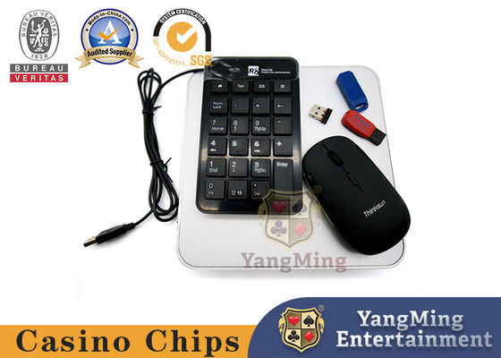 Quality Casino Specific Baccarat Software Host Aluminum Alloy Silver Poker Table Game System Computer factory