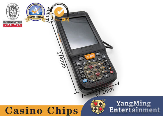 Jakość RFID Entertainment Poker Chip Chip zapobiegający podrabianiu chipów Ręczny kolektor terminali fabryka
