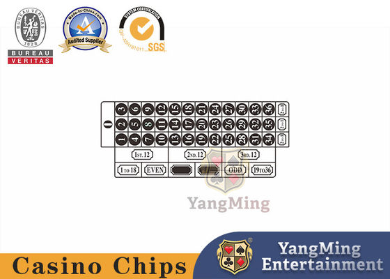 Jakość Wzór linii American Roulette Wodoodporny układ stołu kasynowego fabryka