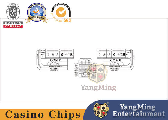 Jakość Zaprojektowany na zamówienie w stylu japońskim Craps Sic Bo Rozmiar gry pokerowej wodoodporna obrus fabryka