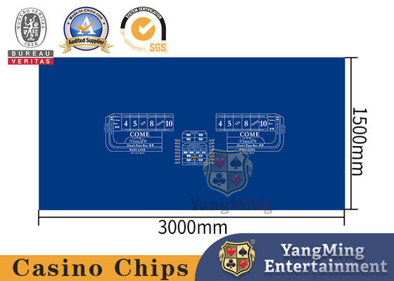 Jakość Zaprojektowany na zamówienie w stylu japońskim Craps Sic Bo Rozmiar gry pokerowej wodoodporna obrus fabryka