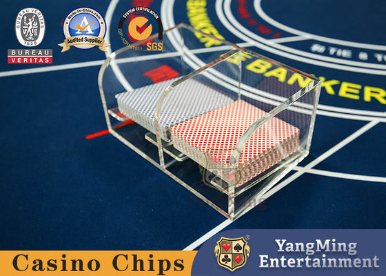 Qualidade Suporte de jogo acrílico do descarte do casino do pôquer do jogo de Niuniu da tabela fábrica