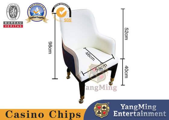 Ποιότητα Νέο σχεδιασμό Metal Pulley ξενοδοχείο τραπεζική καρέκλα με υποκαταστήματα προσαρμοσμένη καρέκλα παίκτη Baccarat εργοστάσιο