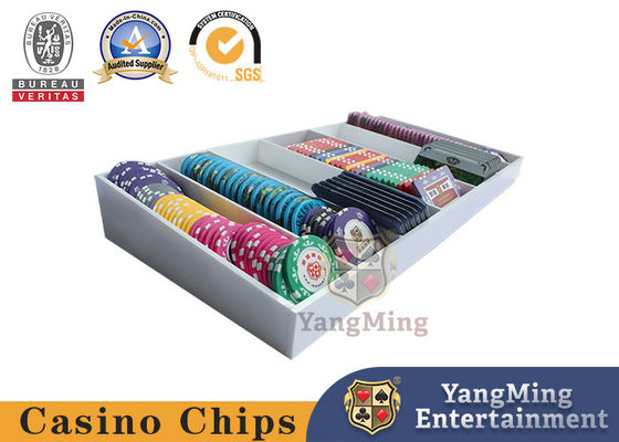 คุณภาพ ตัวแทนจำหน่ายโต๊ะคาสิโน Texas Holdem ถาดชิปหนาทนทาน โรงงาน