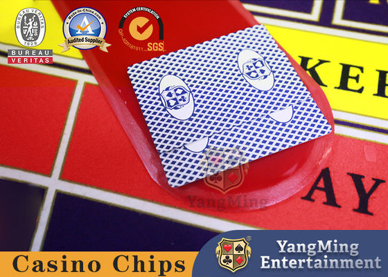 Jakość Baccarat Roulette Table Gra w karty Łopata, kasyno Akrylowa karta pokerowa Dealer Paddle fabryka