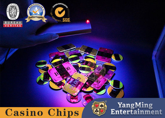 Qualität Bakkarat-Texas Holdem Casino-UV-Licht-Kontrolleur Fabrik