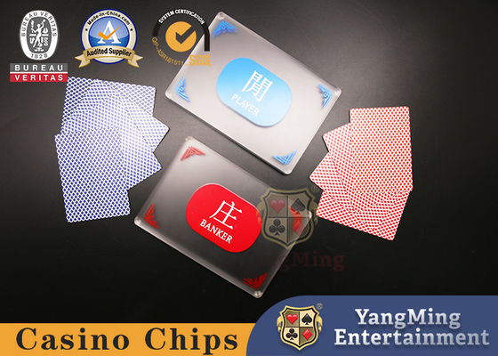 Calidad Grueso del marcador 8m m del crédito del casino de los accesorios de la tabla de juego del bacará fábrica