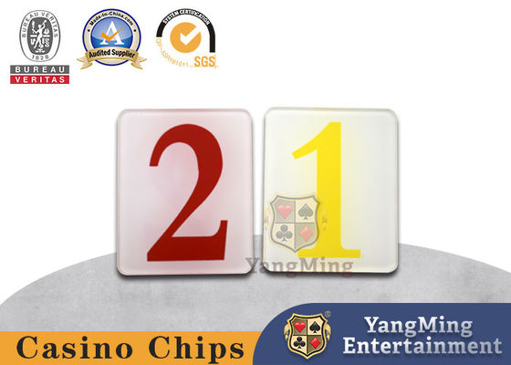 Qualidade A placa acrílica geada Digitas da tampa de Texas Gaming Poker Table Game personalizou fábrica