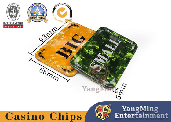 Qualité Divertissement Texas Hold ils club Tout-pariant le grand et petit Tableau aveugle plaçant des cartes usine