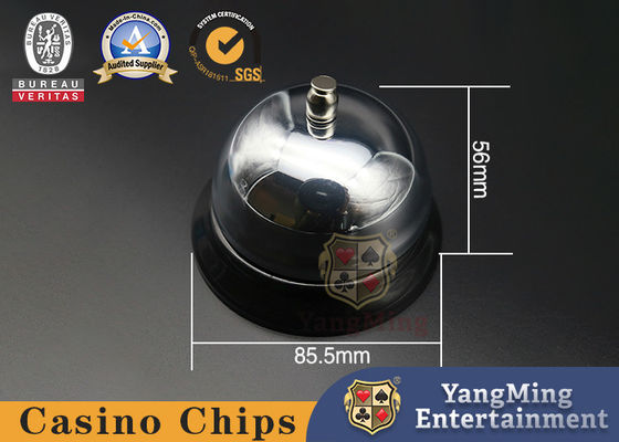 Quality Big Call Bells, 3.38 Inch Diameter, Chrome Finish, All-Metal Construction, Desk Bell Service Bell for Hotels factory