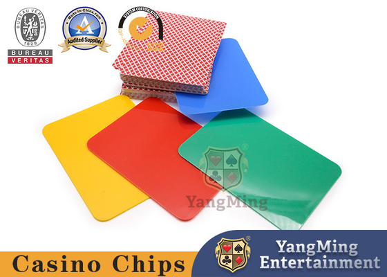 Four-color waterproof 16 Poker Size Casino Quality Plastic Cut Cards