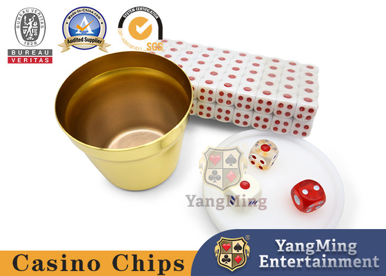 Pure Copper Dice Cup Aluminum Alloy Metal Stainless Steel Dice Cup Golden Dice Cup Bar Gold Sieve Cup Bull