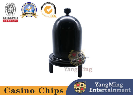 Quality Macau Club Customized Special Matte Black Stainless Steel Metal Manual Pressing Dice Cup factory