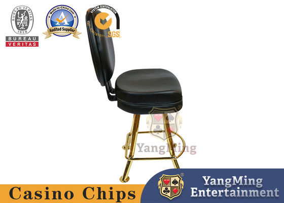 Qualità Sedia girante dell'alto casinò di titanio del piede di acciaio inossidabile della Tabella della mazza delle roulette fabbrica
