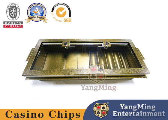 Kalite Baccarat Özel Tek Katlı Kilitli Akrilik Cips Tepsisi fabrika