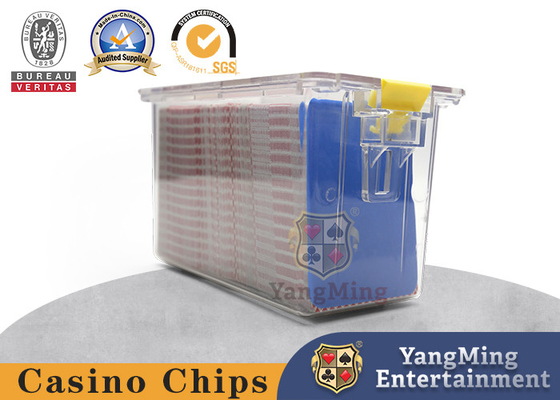 Casino Acrylic Transparent 8 Deck Playing Poker Card Box Playing Card Deck Holder